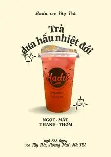 Hình ảnh Trà dưa hấu nhiệt đới