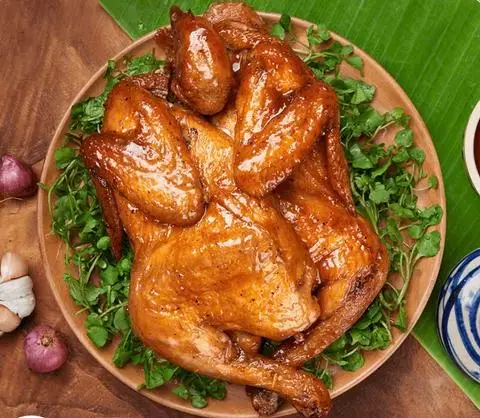 Hình ảnh Gà nướng mật ong 1/2con 