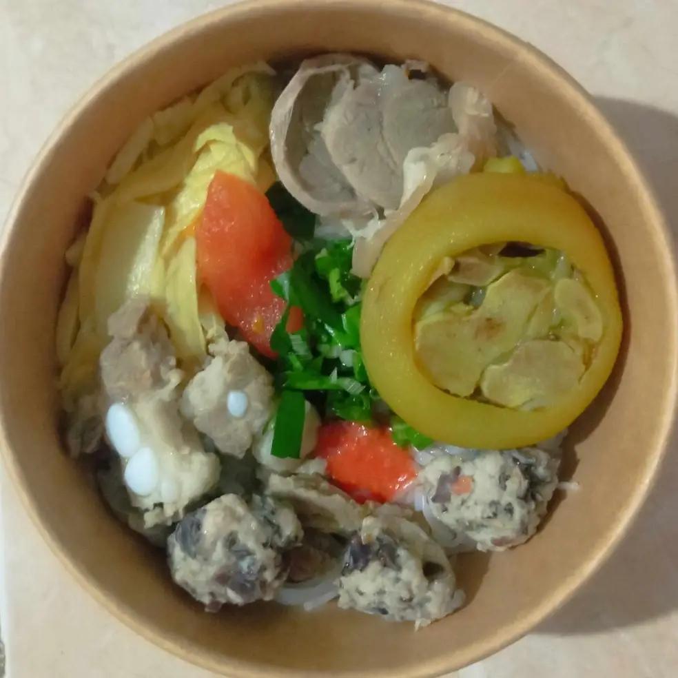 Hình ảnh Bún Móng+Sườn+Thịt+Mọc