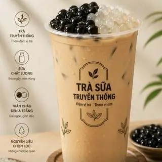 Hình ảnh Trà Sữa truyền thống trân châu 
