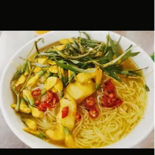 Hình ảnh bún lòng cá 