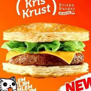 Hình ảnh Burger Kris Krust Bò 
