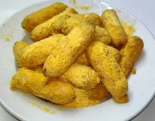Hình ảnh Bánh gạo nhân khoai môn lắc phô mai