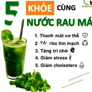 Hình ảnh Rau má trân châu nha đam
