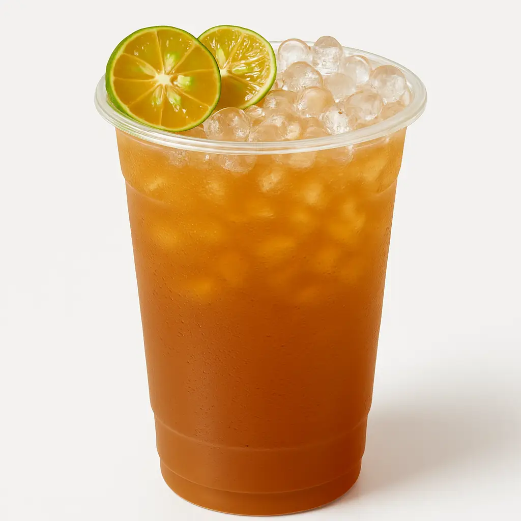 Hình ảnh Hồng trà Tắc Trân châu (700ml)