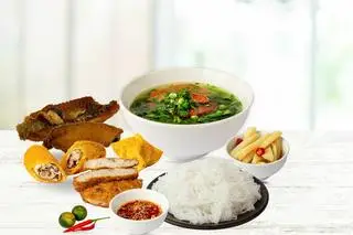Hình ảnh Bún cá chấm đặc biệt
