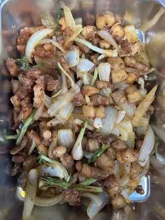 Hình ảnh CƠM BA RỌI CHIÊN MẮM 
