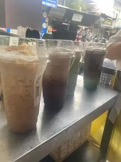 Hình ảnh cà phê caramel mặn ly 700ml