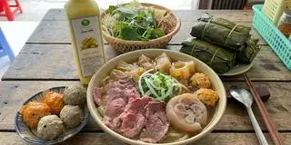 Hình ảnh COMBO O BÉ HẢO HẠNG (ĐẶT BIỆT + NƯỚC + CHẢ THÊM)