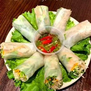 Hình ảnh Nem thính cuốn chay