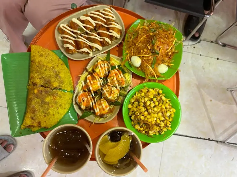 Hình ảnh Combo 1  ( 4 món + trà quất )