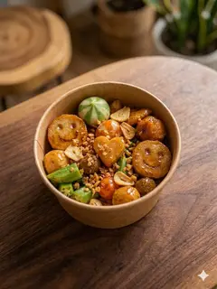 Hình ảnh cá viên chiên mắm tỏi nhỏ