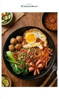 Hình ảnh MÌ TRỘN SỐT THỊT BẰM ĐẶC BIÊTK