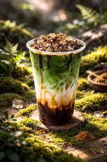 Hình ảnh Matcha đường đen