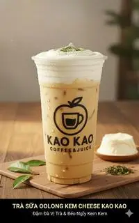 Hình ảnh Trà sữa ô long kem cheese
