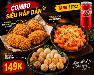 Hình ảnh Combo gà 2 