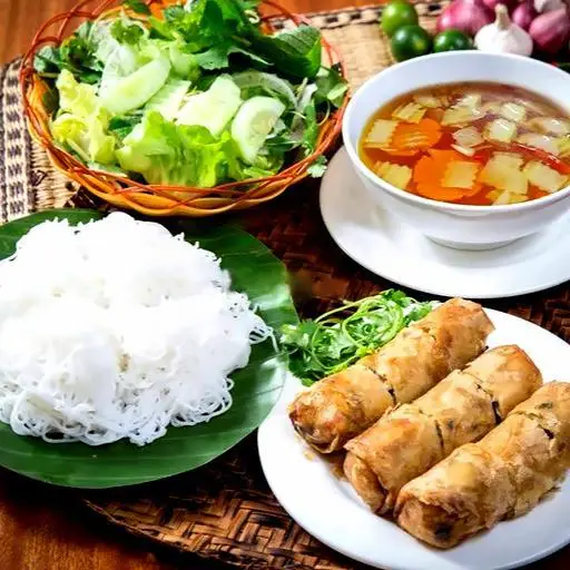 Hình ảnh Bún nem rán 3 cuốn 
