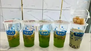 Hình ảnh Trà dưa lưới kiwi