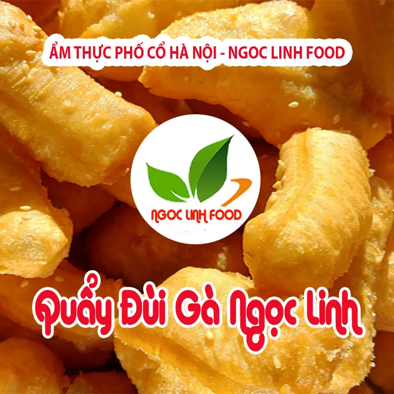 Hình ảnh Quẩy đùi gà Ngọc Linh túi Lớn X30
