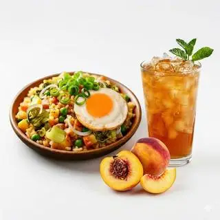 Hình ảnh Cơm Chiên Dương Châu + Nước Mát Giải Nhiệt 