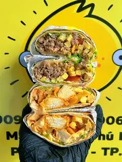 Hình ảnh Tacos xúc xích xông khói bắp