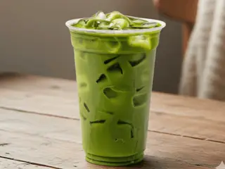 Hình ảnh Tra sữa Thai xanh