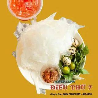Hình ảnh Bánh Tráng Chấm + 01 Trà Tắc Xí Muội