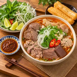 Hình ảnh Bún bò huế đặc biệt