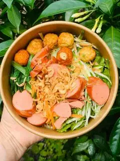 Hình ảnh Bún trộn Viên Hải Sản Rau Củ