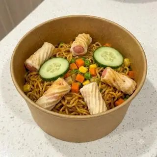 Hình ảnh Mỳ trộn mực xoắn