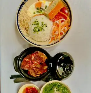 Hình ảnh Cơm Tấm Cá Bông Lau Kho Tộ + Bì Chả Trứng Ốp 