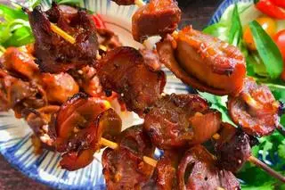 Hình ảnh Mề Gà/ xiên