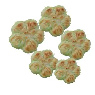 Hình ảnh 5 Bánh khoai mì nướng hình hoa mini vị lá dứa