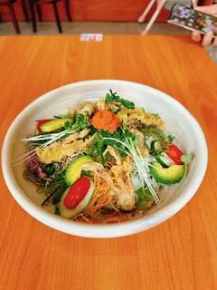 Hình ảnh Salad Cua Lột Chiên Tempura 