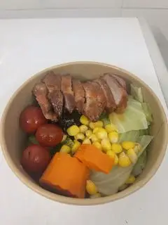 Hình ảnh Cơm thịt heo xá xíu