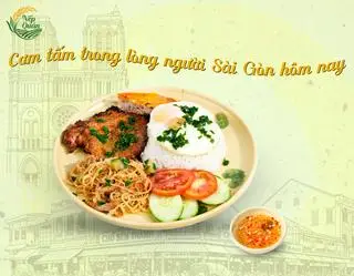 Hình ảnh Cơm sườn bì