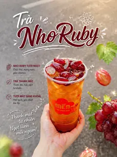 Hình ảnh Trà Nho RuBy