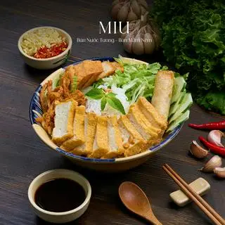 Hình ảnh Bún nước tương thập cẩm (chay)