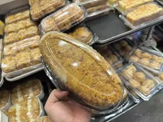 Hình ảnh bánh phô mai hoàng kim 