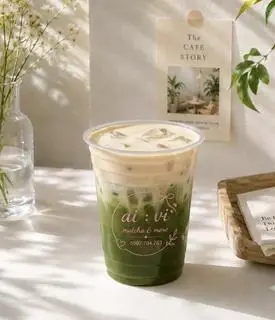 Hình ảnh Matcha Latte Kem Muối
