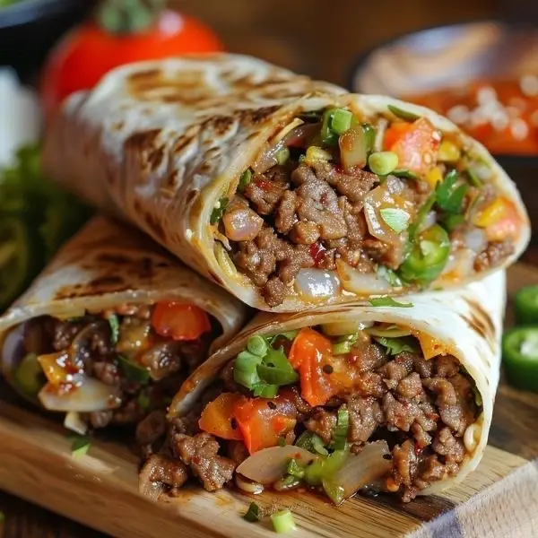 Hình ảnh 2 BÁNH TACOS(1BÒ + 1GÀ) NHIỀU NHÂN