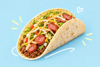 Hình ảnh Tacos BÒ XÚC XÍCH
