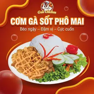 Hình ảnh Cơm gà sốt phô mai