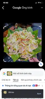 Hình ảnh Nem chạo thịt tai heo xoài khế