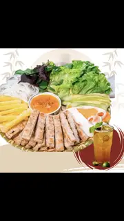Hình ảnh COMBO nem nướng + trà tắc