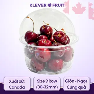 Hình ảnh Cherry SuperBig Canada - Hộp 250gr - Size to 9row (30-32mm) - Canadian Cherries - Klever Fruit