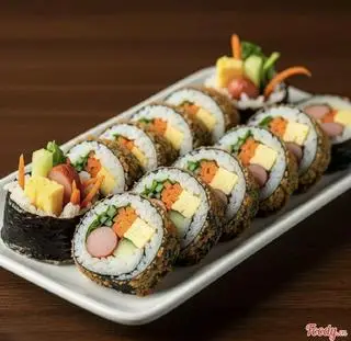 Hình ảnh Kimbap chiên xù ( 2 cuộn )