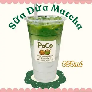 Hình ảnh Sữa dừa Matcha Satoen 650ml