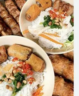 Hình ảnh Bún Nem Nướng Chả Giò