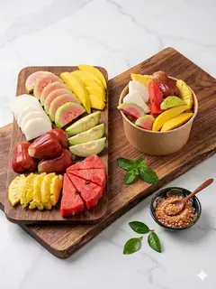 Hình ảnh Set trái cây mix vị - lớn - giòn Tan thanh mát
